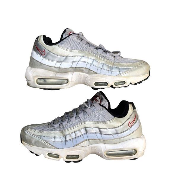 Rare 2016 Nike Air Max 95 Silver Bullet Size 8 - Picture 6 of 16